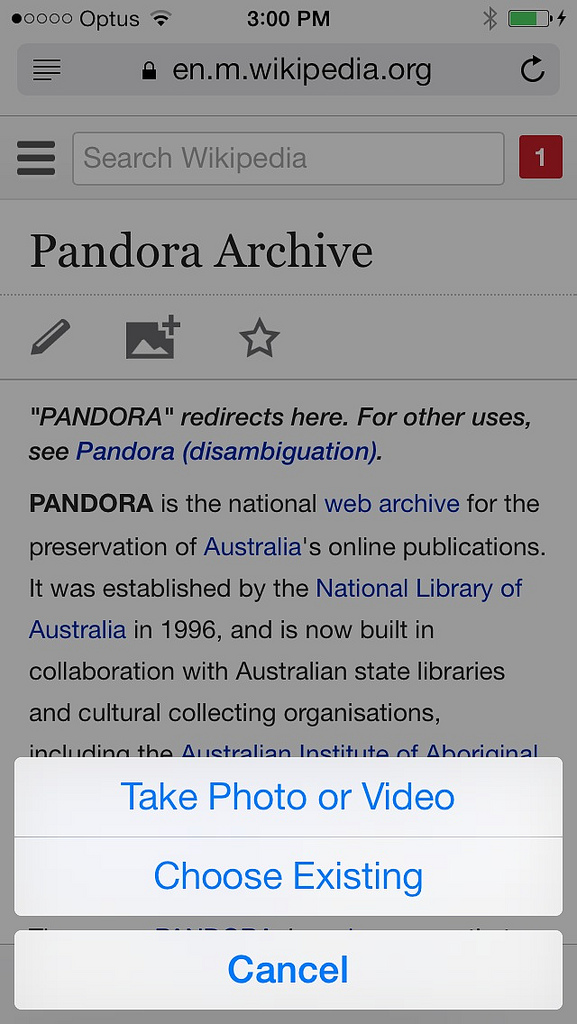 Wikipedia Mobile